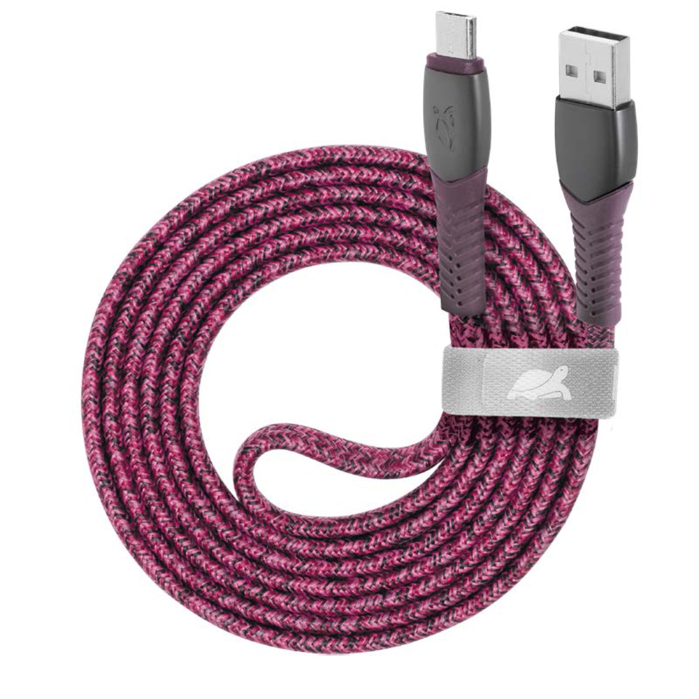 PS6100 RD12 Micro USB cable 1,2m red