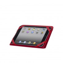 3214 red kick-stand tablet folio 8-8.8