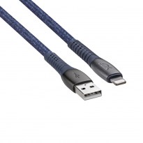 PS6101 BL12 câble Lightning Mfi certifié, 1,2m bleu