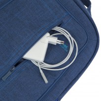 7560 sac à dos bleu en toile pour ordinateurs portables 15.6