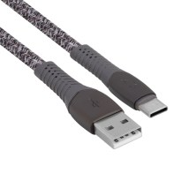 PS6102 GR12 câble de recharge Type-C 2.0 1,2m gris