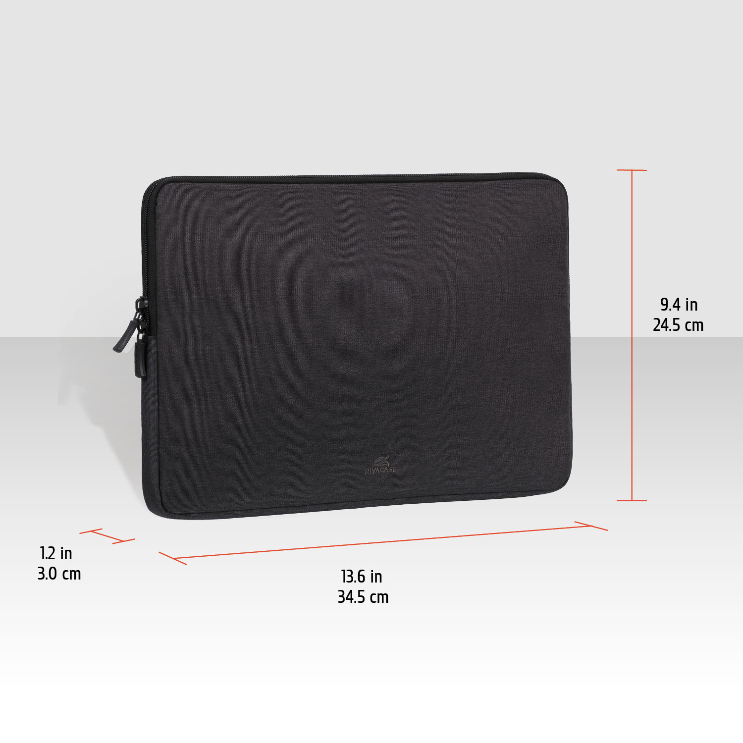 7703 red Laptop sleeve 13.3