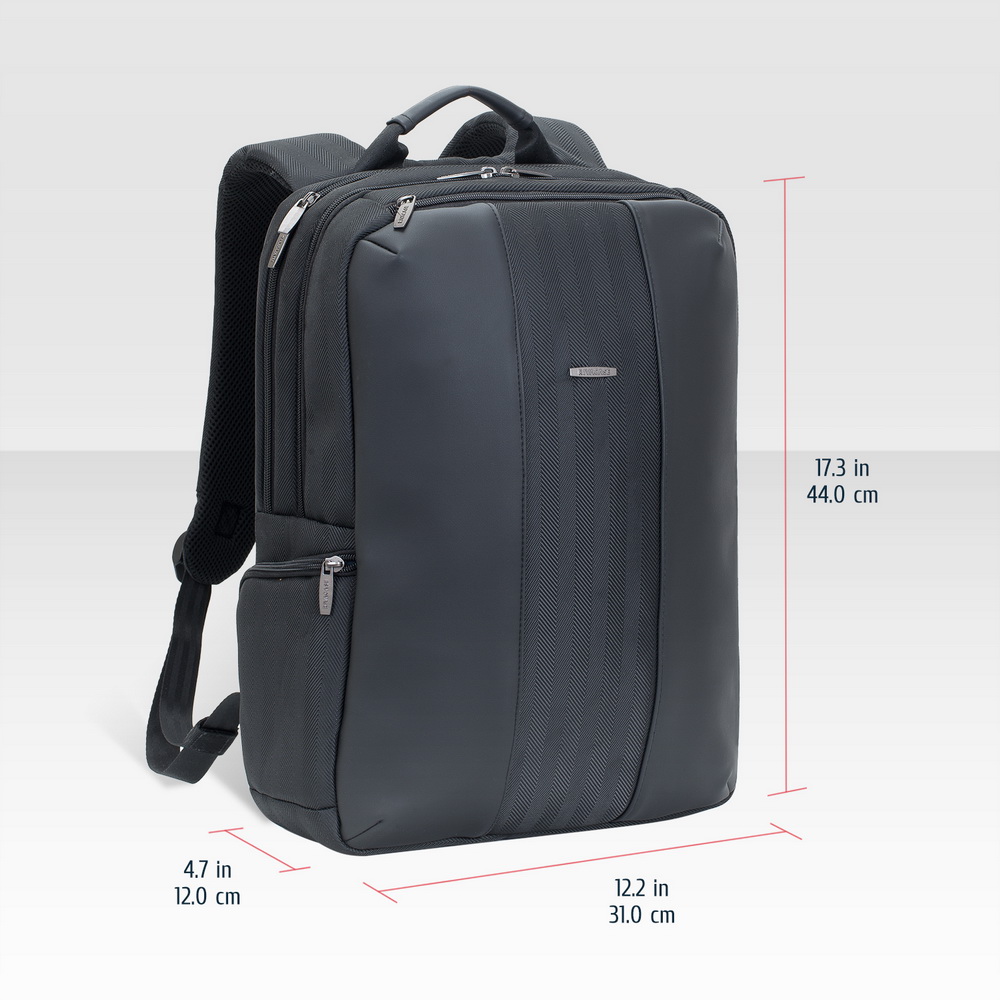 8165 black Laptop business backpack 15.6