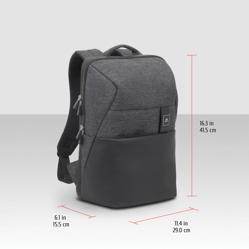 8861 black mélange MacBook Pro and Ultrabook backpack 15.6