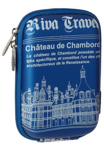 7103 (PU) Kameratasche Hellblau Chambord (Travel)