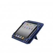 3214 blue kick-stand tablet folio 8-8.8''