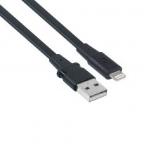 PS6001 BK12 RU Lightning MFi kabel 1.2m Schwarz