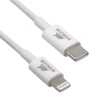 PS6017 WT10 USB-C / Lightning cable, 1m white