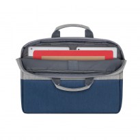 7532 grey/dark blue anti-theft Laptop bag 15.6''