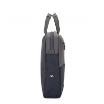 7757 Stahlblau/grau Laptop shoulder bag 17.3