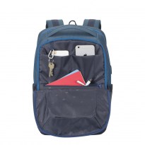 7767 Stahlblau/Aquamarin Laptop backpack 15.6