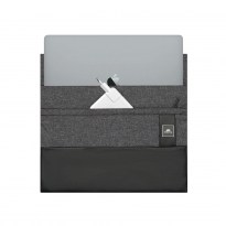 8805 melange Sleeve per Macbook da 16” e Notebook da 15.6” Nero