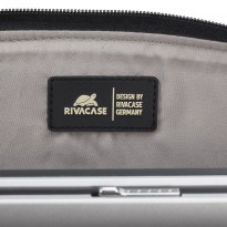 8931 (PU) black slim Laptop bag 15.6