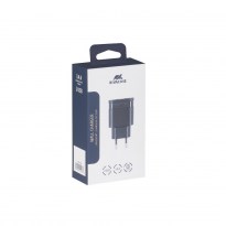 PS4123 WD1 RU wall charger (2 USB /3.4 A), with Micro USB cable