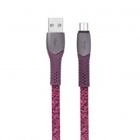 PS6100 RD12 Micro USB Ladekabel 1,2m rot
