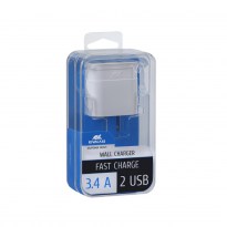VA4323 W00 US wall charger (2 USB /3.4 A)