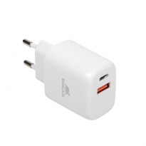 PS4192 W00 wall charger white 20W PD/QC 3.0/ 1 USB-C + USB-A
