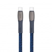 PS6105 BL12 RUS Type-C / Type-C cable 1,2m blue